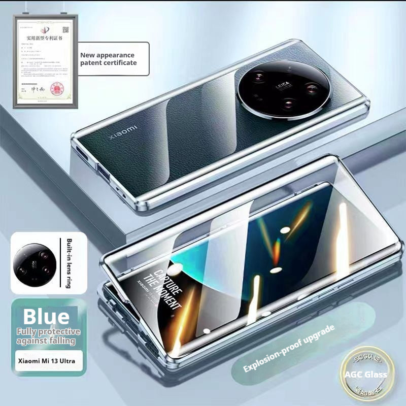 Double-sided Glass Metal Drop Protection