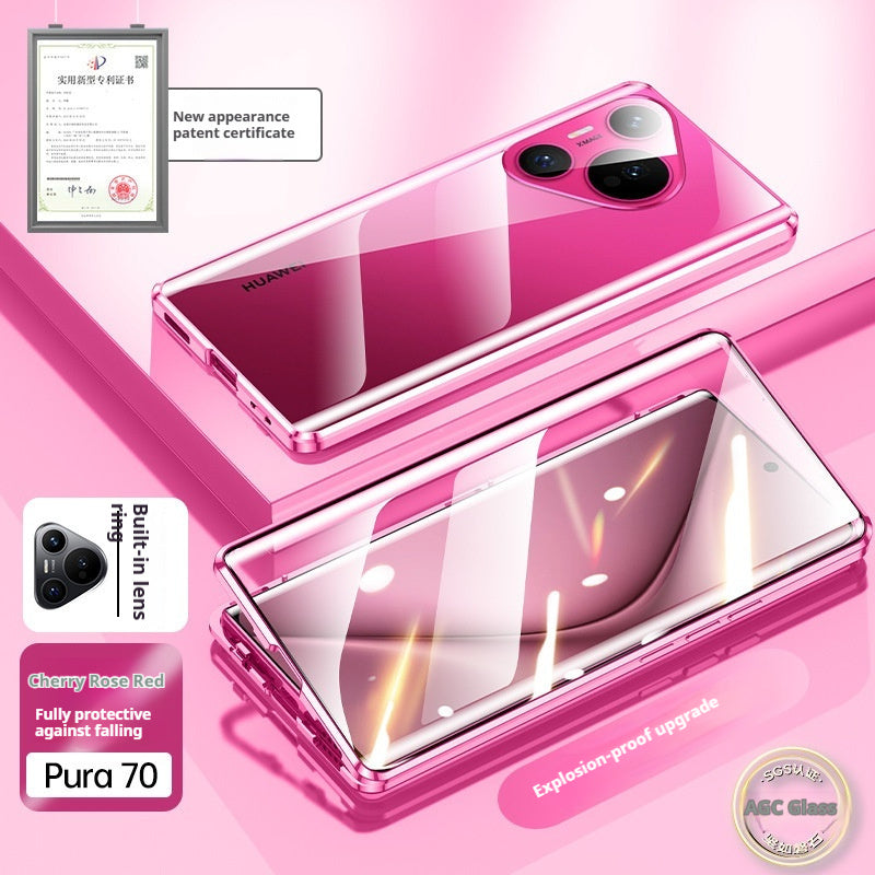 Double-sided Glass Metal Drop Protection