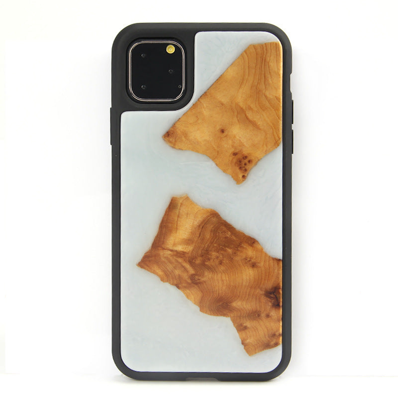 Resin Wood Protective Cover Phone Case