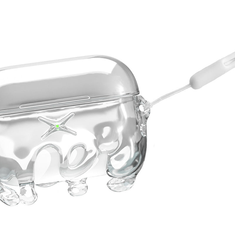 Water Drop Transparent Protective Shell Bluetooth