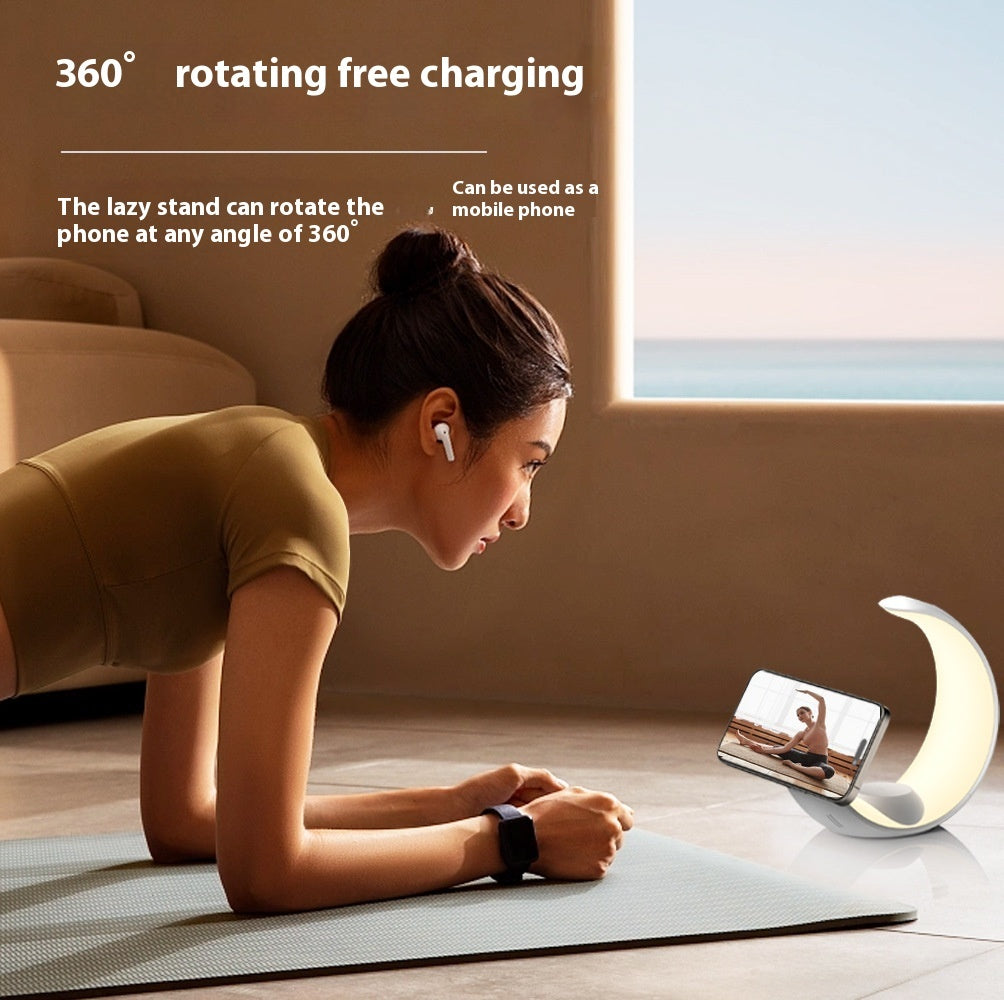 Small Moon Light Magnetic Three-in-one Wireless