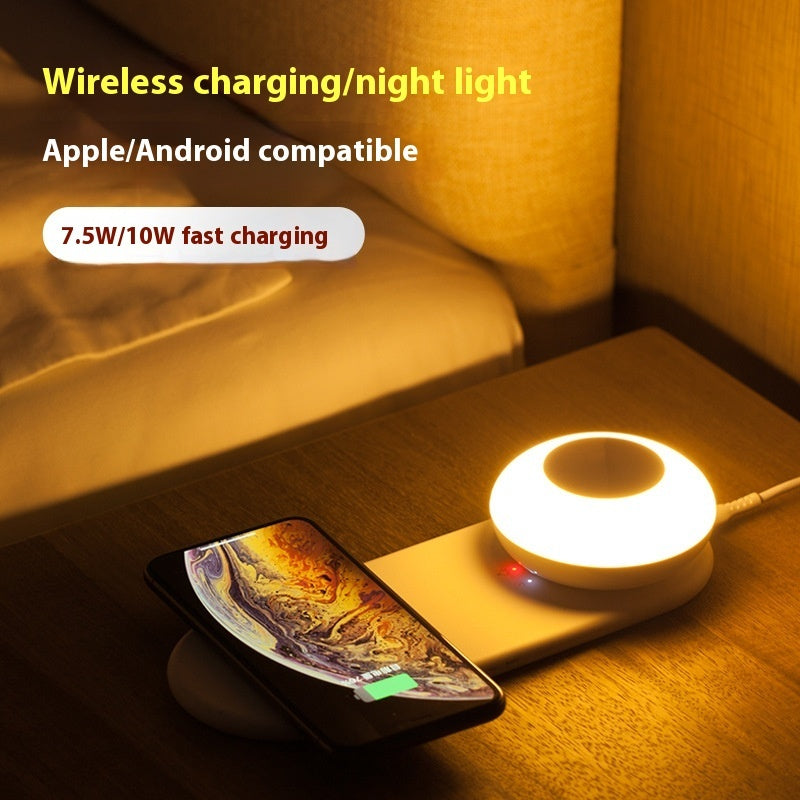 Wireless Phone Charger LED Desk Lamp