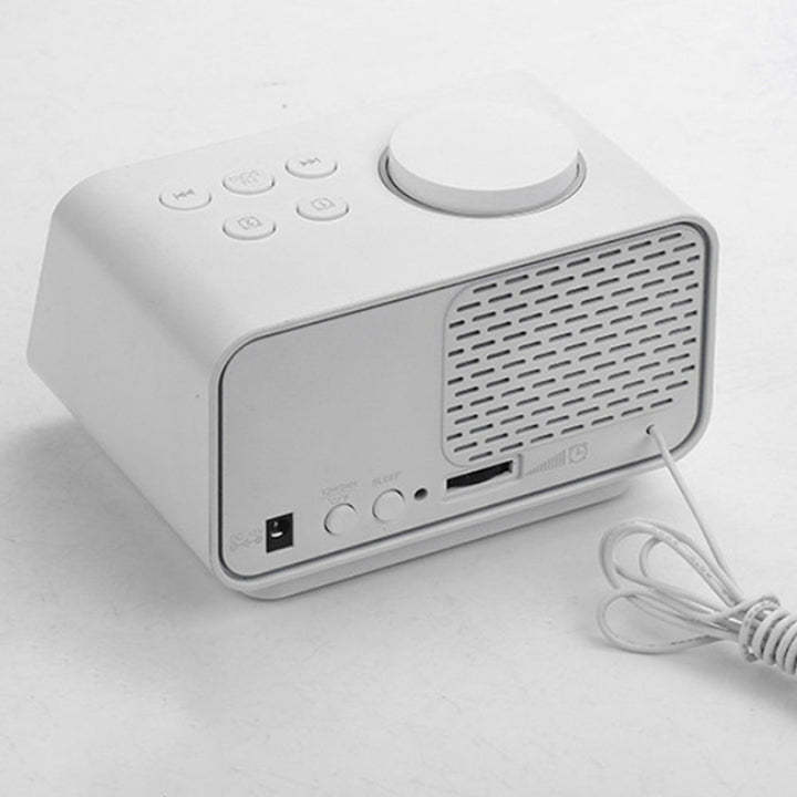 Digital Bedside Mute Dual USB Alarm Clock Radio