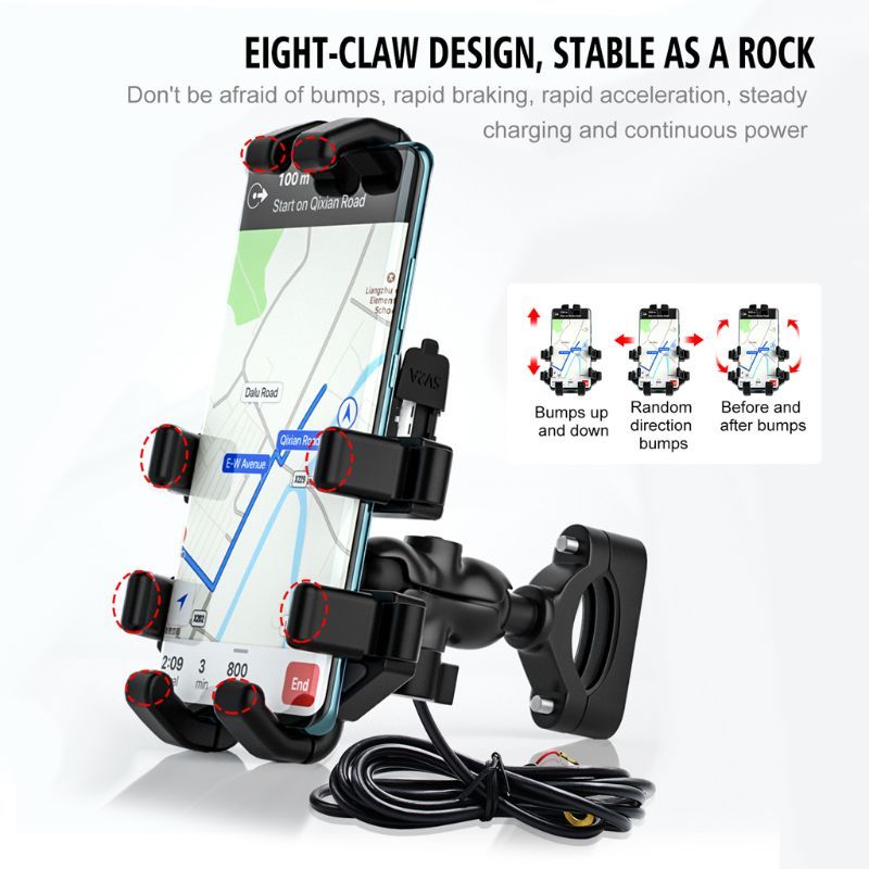 Locomotive Riding Motorcycle Mobile Phone Holder