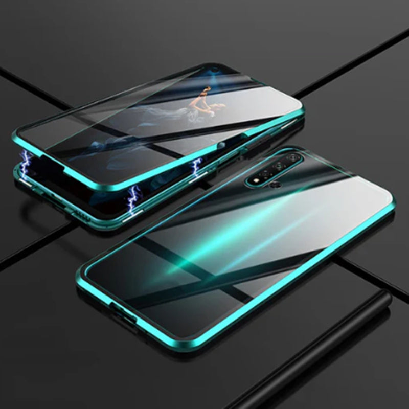 Double Sided Glass Magnet King Phone Case