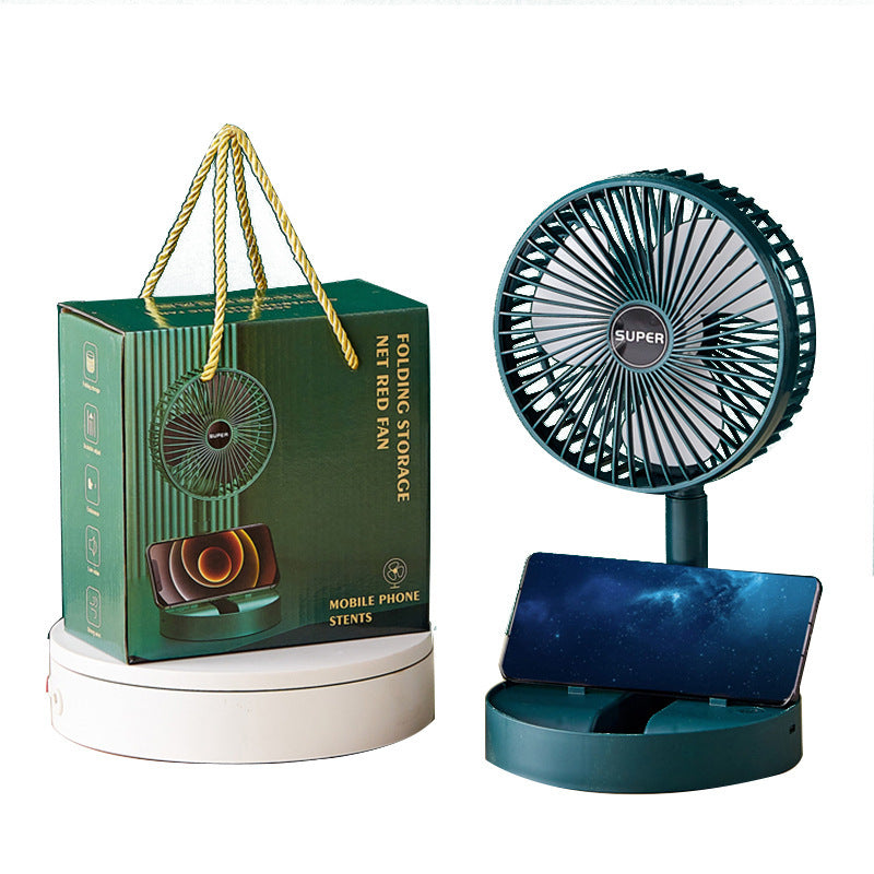 Desktop Retractable Folding Small Electric Fan