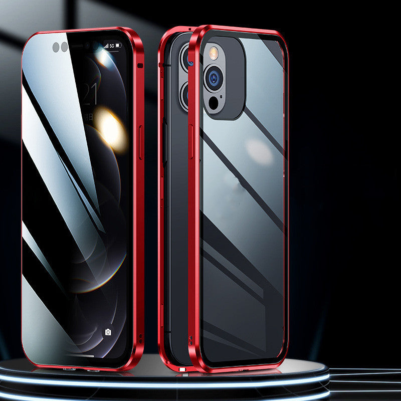 Double Sided Magnetic Glass Phone Case