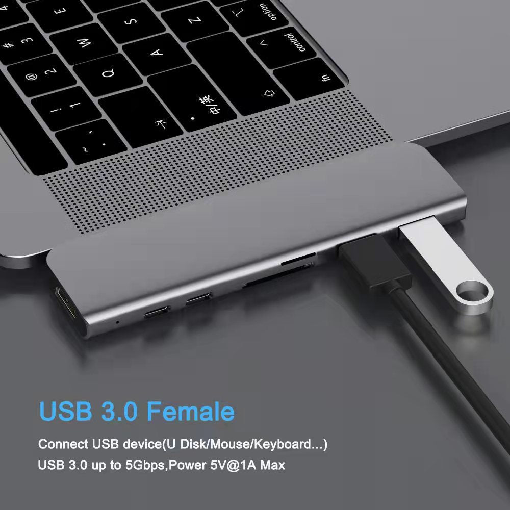 Type-c Dual C 4k Is Suitable For Laptop