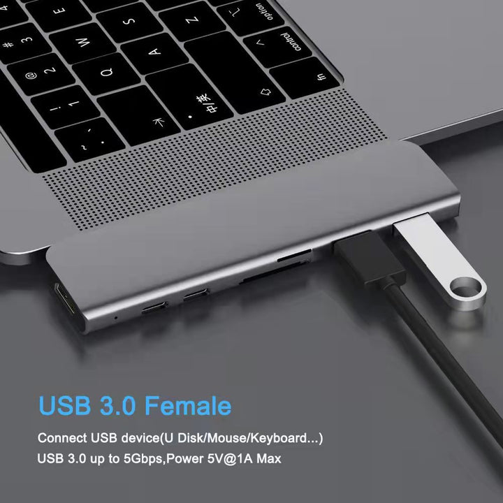 Type-c Dual C 4k Is Suitable For Laptop