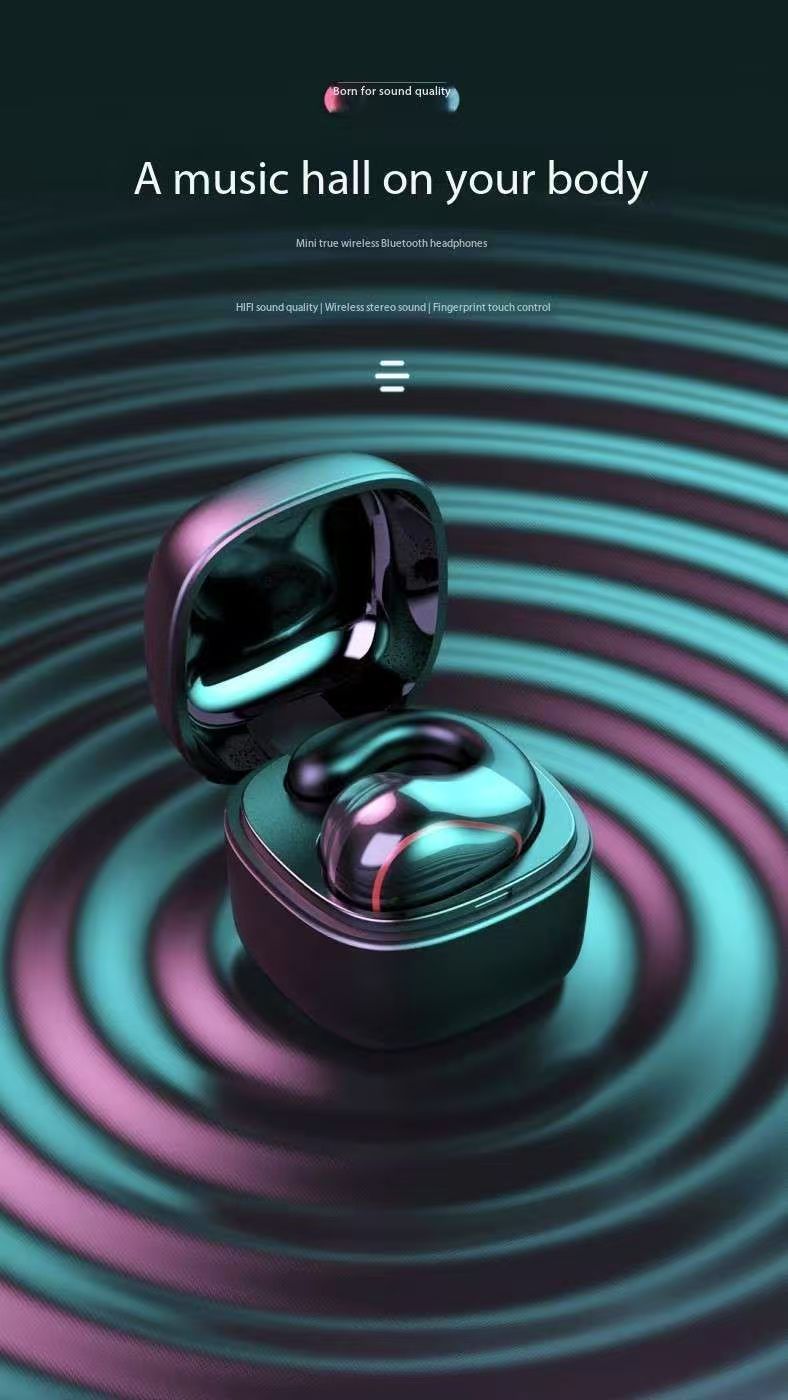 Mini Bluetooth Earbuds - Wireless Single