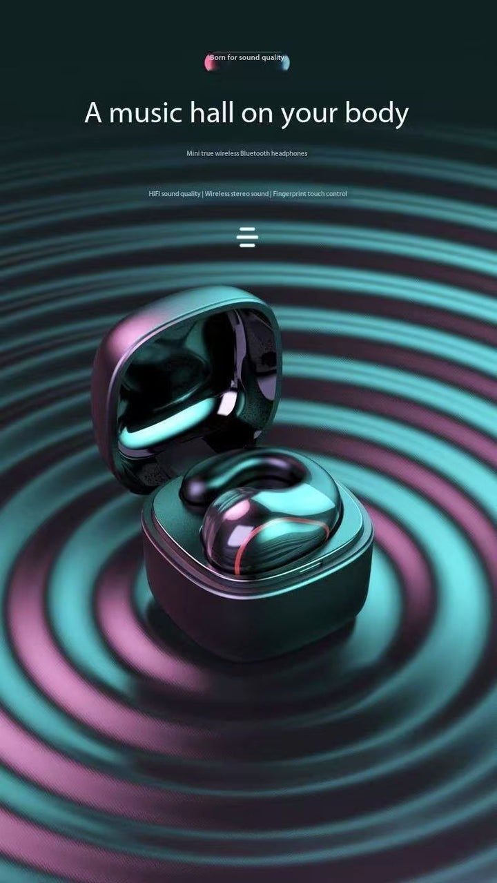 Mini Bluetooth Earbuds - Wireless Single