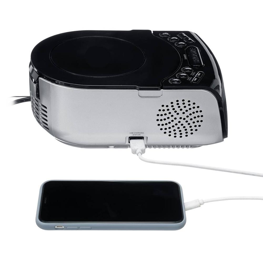 LCD Digital Alarm Dual Speakers  Radio