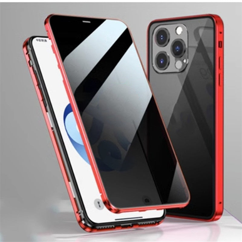 Magnetic Glass Buckle Phone Case