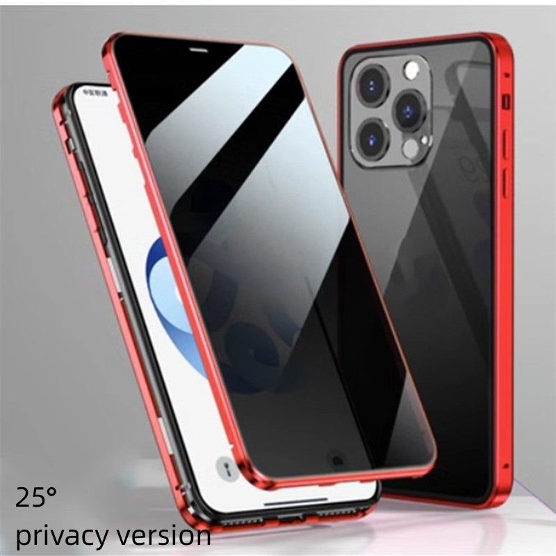 Magnetic Glass Buckle Phone Case