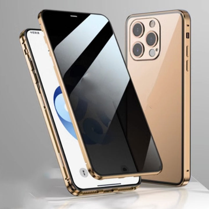 Magnetic Glass Buckle Phone Case