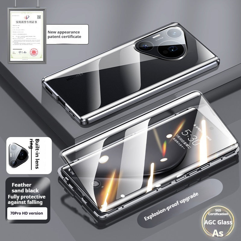 Double-sided Glass Metal Drop Protection